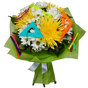 School bouquet with delivery Ryazan