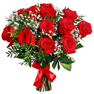 Bouquet of Scarlet Roses with delivery Ryazan
