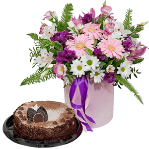 Enchantress with cake with delivery Ryazan