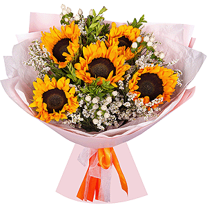 Букет "Солнечное настроение" с доставкой в Рязани
