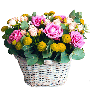 Artist's composition with delivery Ryazan