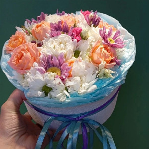 Композиция "Розовая нега"