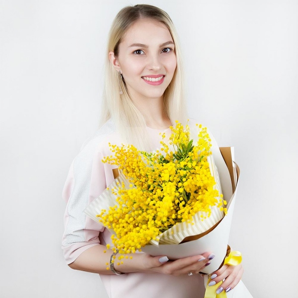 Mimosa - 7, Wrapping Paper, Ribbon
