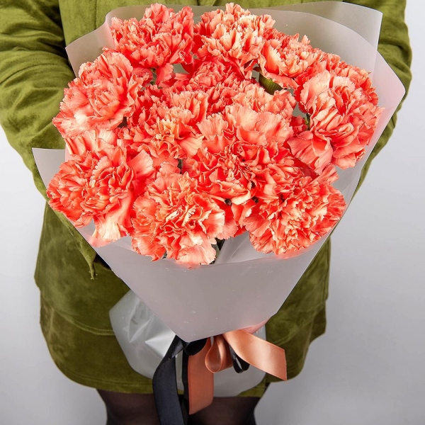 Orange carnation - 17, Wrapping Paper