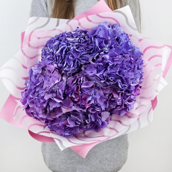 Blue/purple hydrangea - 9, Wrapping Paper
